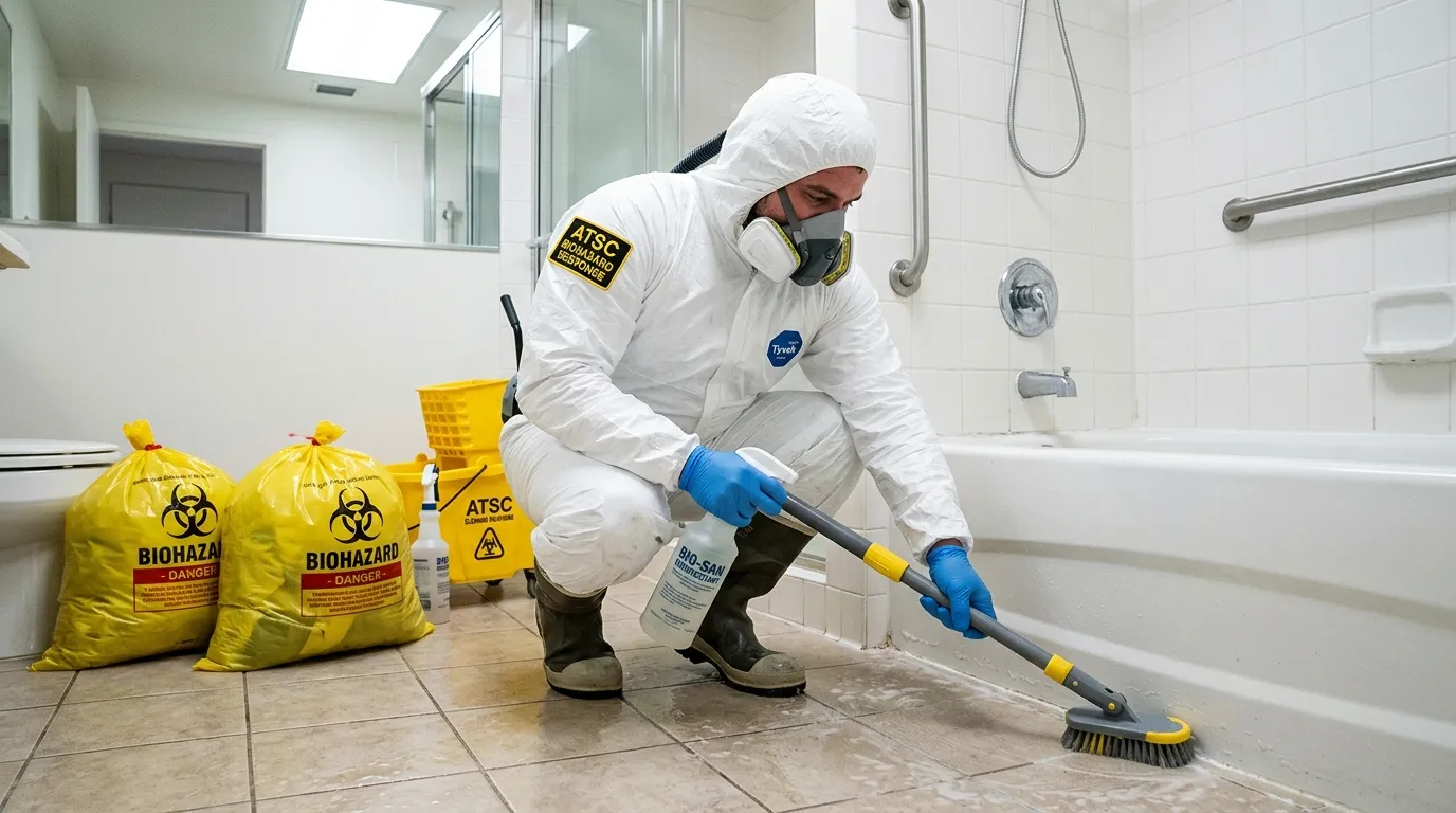 Decontamination equipment deployed for Blood Cleanup in Cedar Hill